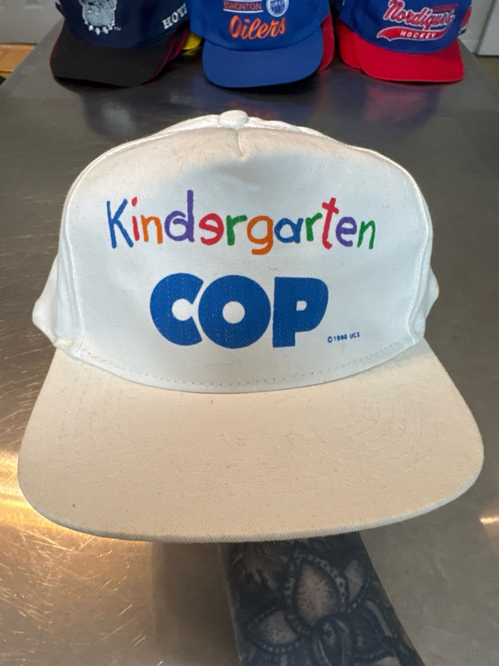 Kindergarten Cop White Kids Baseball Cap